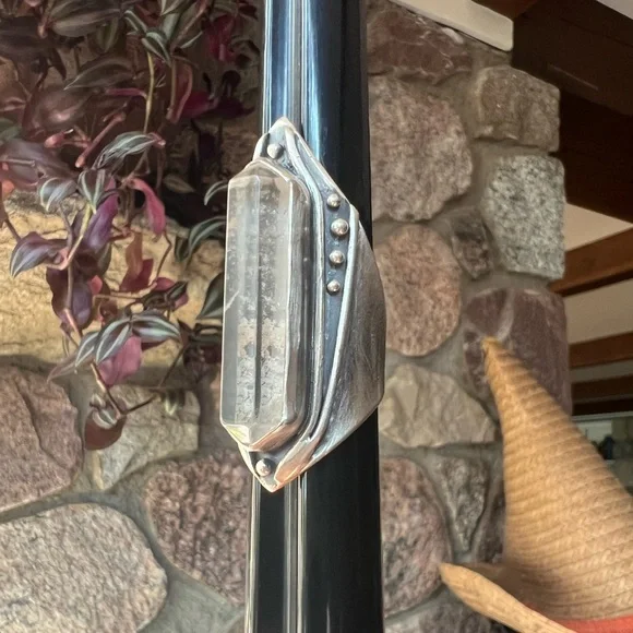 Acid Queen Lodolite Amplifier Ring, Size 7.25 - Picture 12 of 14